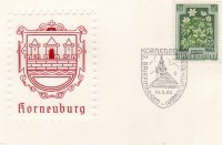 Korneuburg 2. Briefmarkenschau 1960 Merkursonderblatt
